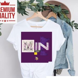 Minnesota Vikings 2025 Nfl Draft Cluster Shirt