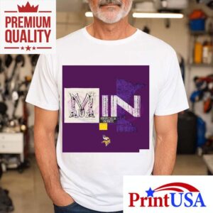 Minnesota Vikings 2025 Nfl Draft Cluster Shirt