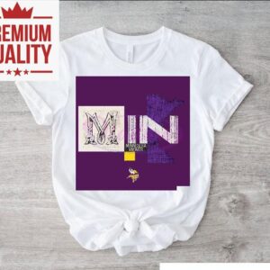 Minnesota Vikings Nfl Draft Cluster Tshirt