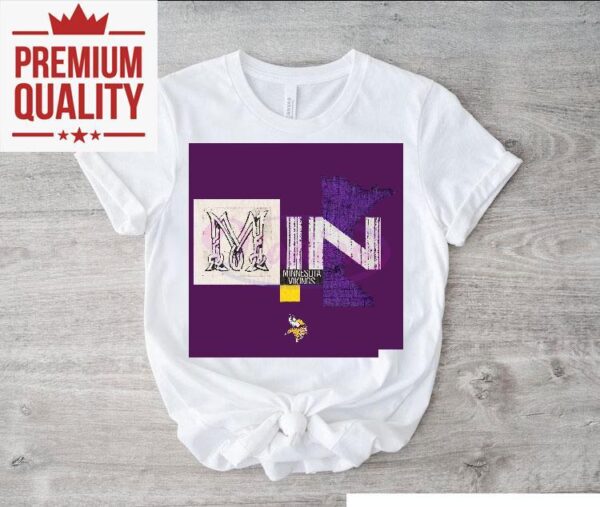 Minnesota Vikings 2025 Nfl Draft Cluster Shirt