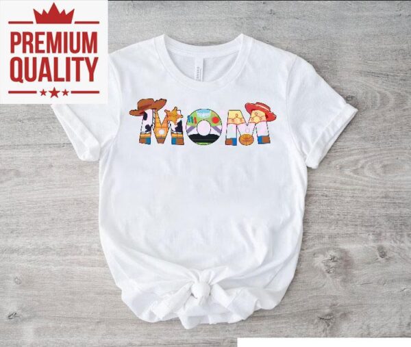 Toy Story Mom Woody Buzz And Jessie Mothers Day Shirt