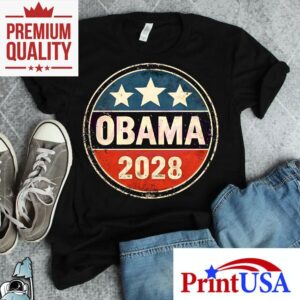 Barack Obama 2028 Funny Trump Vs Obama Political Shirt