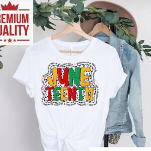Celebrate Black History With Retro Dalmatian Dots Freedom Equality Tshirt