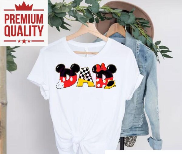 Celebrate Fatherhood With Mickey And Minnie Disney Dad Club T-shirt