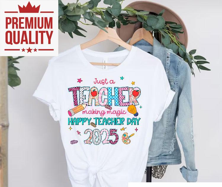 Celebrating Educators with Enchantment Teacher Appreciation 2025 T-shirt 4 Celebrating Educators With Enchantment Teacher Appreciation Tshirt