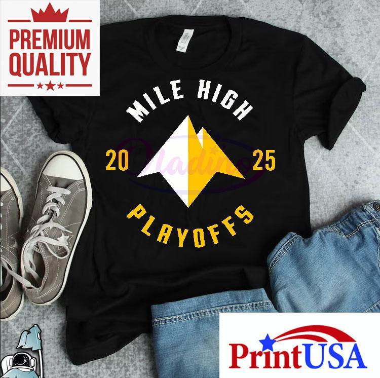 Denver Nuggets 2025 postseason mountain inspired tshirt 4 Denver Nuggets Postseason Mountain Inspired T Tshirt
