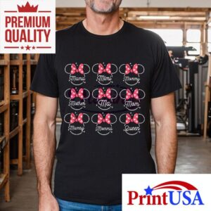 Enchanted Minnie Mouse Design For Mothers Day T Tshirt