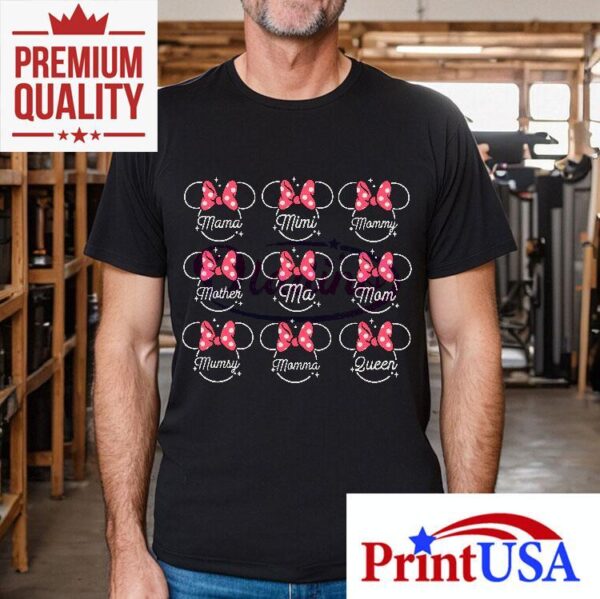 Enchanted Minnie Mouse Design For Mothers Day Tshirt