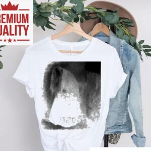 Ethel Cain rocks a striking monochrome t-shirt