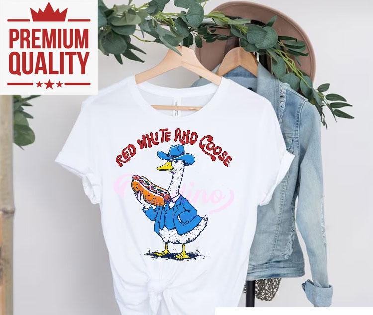 Funny 4th Of July Patriotic Goose Design Tshirt 4 Funny Th Of July Patriotic Goose Design T Tshirt