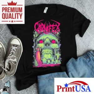 Gothic Carnifex Skull Design Tshirt
