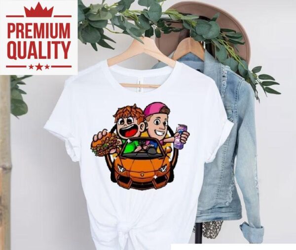 Lukasbs And Burgerpommes Collaborate With Icrimax T-shirt