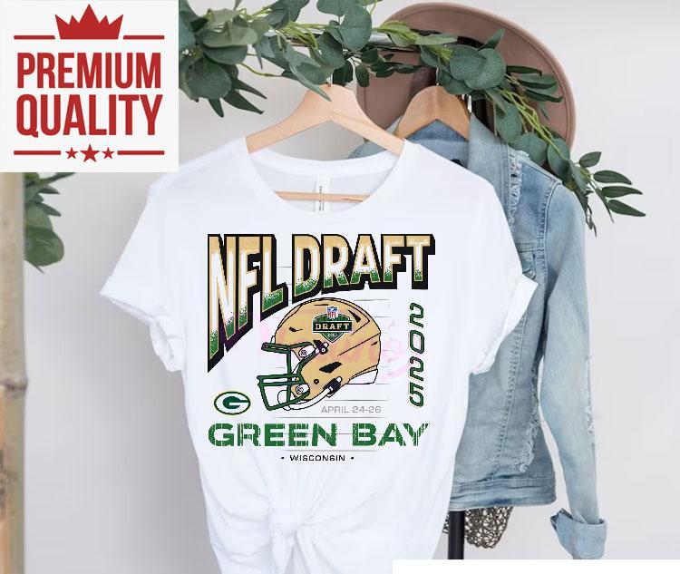 Nfl Draft 2025 Green Bay 47 Helmet Franklin Shirt 4 Nfl Draft Green Bay Helmet Franklin Tshirt