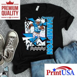 Retro 90s Omarion Hampton Los Angeles Chargers Shirt