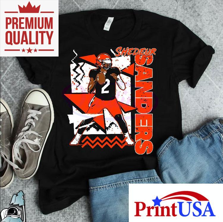 Retro 90s Shedeur Sanders Cleveland Browns Football Shirt 4 Retro S Shedeur Sanders Cleveland Browns Football Tshirt