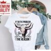 Retro Cowgirl Skull Design If Im The Issue Tshirt