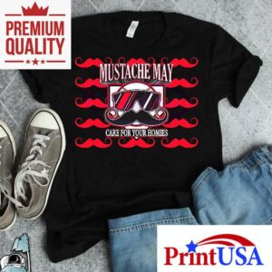 Show Your Crew Love With This Cincinnati Mustache Design T-Shirt