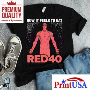 The surprising effects of consuming red dye in your tshirt
