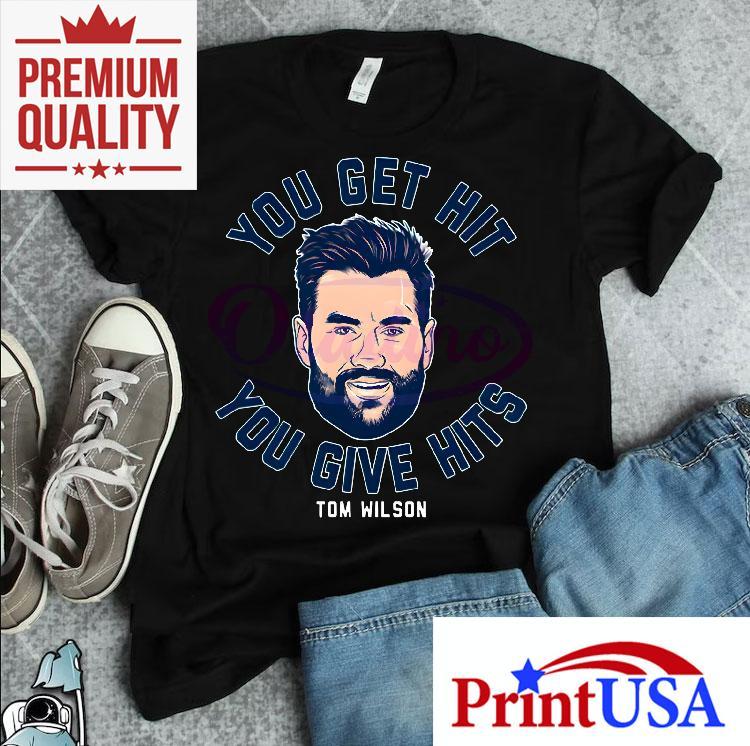 Tom Wilson Tough Hockey Player Style Tshirt 4 Tom Wilson Tough Hockey Player Style T Tshirt