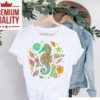 Vibrant ocean themed summer style t-shirt