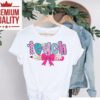 Vintage plaid school style pencil design tshirt
