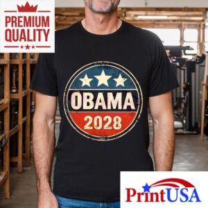 Barack Obama 2028 Funny Trump Vs Obama Political Shirt