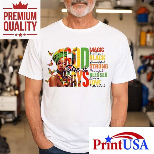 Celebrate black history and freedom with this magical Juneteenth t-shirt