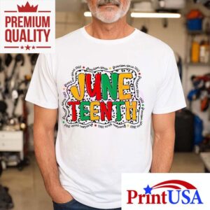 Celebrate Black History With Retro Dalmatian Dots Freedom Equality Tshirt