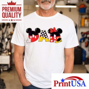 Celebrate Fatherhood With Mickey And Minnie Disney Dad Club Tshirt