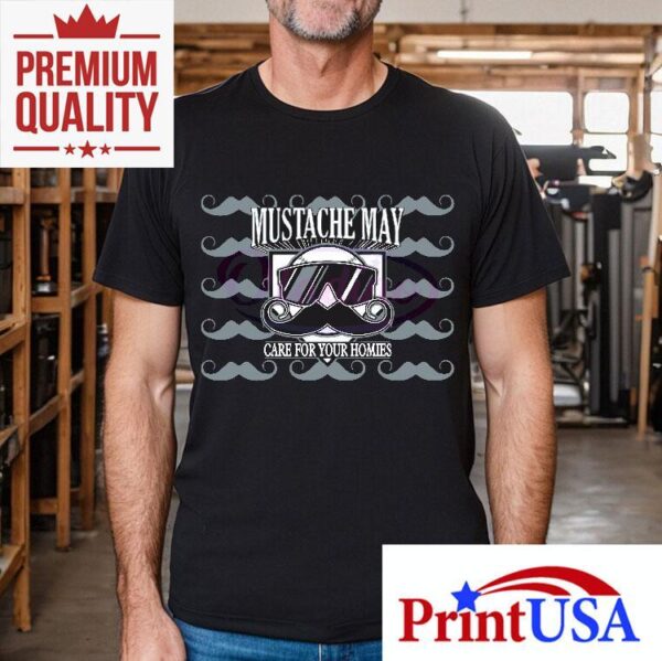 Chicago Stache Crew Love Your Bros T-Shirt