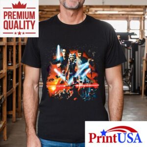 Clone Wars Character Designs Featured On This Cool Tshirt