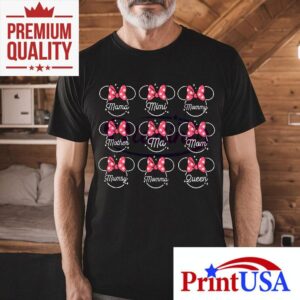 Enchanted Minnie Mouse Design For Mothers Day T Tshirt