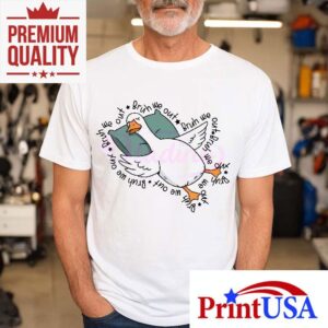 Funny Silly Goose Teacher Last Day Burh We Ou Tshirt