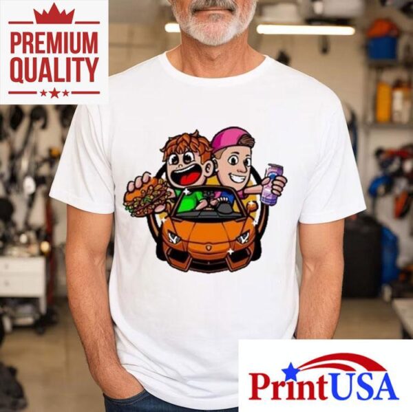 Lukasbs And Burgerpommes Collaborate With Icrimax T-shirt