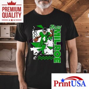 Retro S Jalen Milroe Seattle Seahawks Football Tshirt