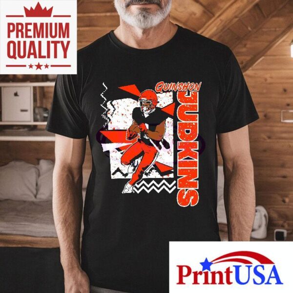 Retro 90s Quinshon Judkins Cleveland Browns Shirt