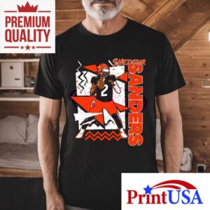 Retro 90s Shedeur Sanders Cleveland Browns Football Shirt