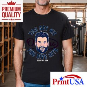 Tom Wilson Tough Hockey Player Style Tshirt