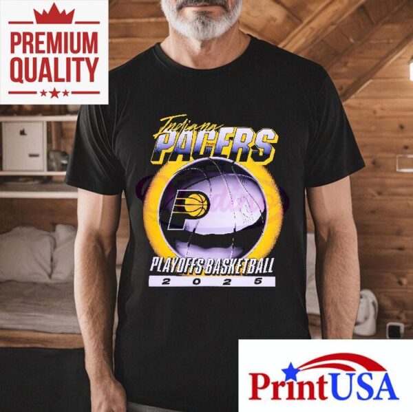 2025 Pacers playoff hype swag t-shirt