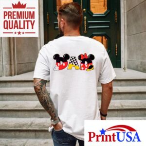 Celebrate Fatherhood With Mickey And Minnie Disney Dad Club Tshirt