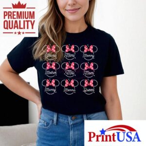 Enchanted Minnie Mouse Design For Mothers Day T Tshirt