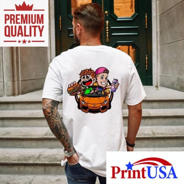 Lukasbs And Burgerpommes Collaborate With Icrimax T-shirt