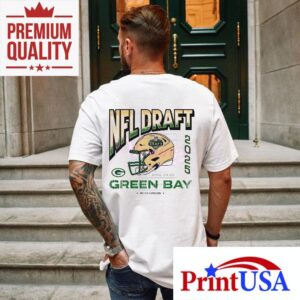 Nfl Draft Green Bay Helmet Franklin Tshirt