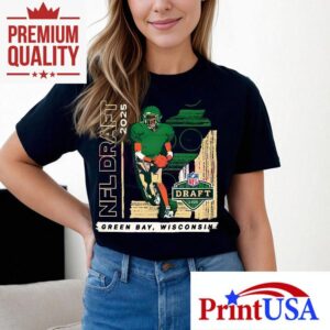 Nfl Draft Green Bay Player Graphic Tshirt