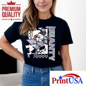 Retro S Ashton Jeanty Las Vegas Raiders Tshirt
