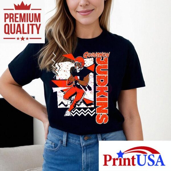 Retro 90s Quinshon Judkins Cleveland Browns Shirt