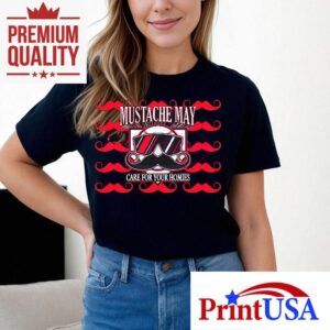 Show Your Crew Love With This Cincinnati Mustache Design Tshirt