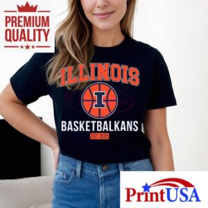 Show Your Pride With This Illinois Basketball Team T Tshirt