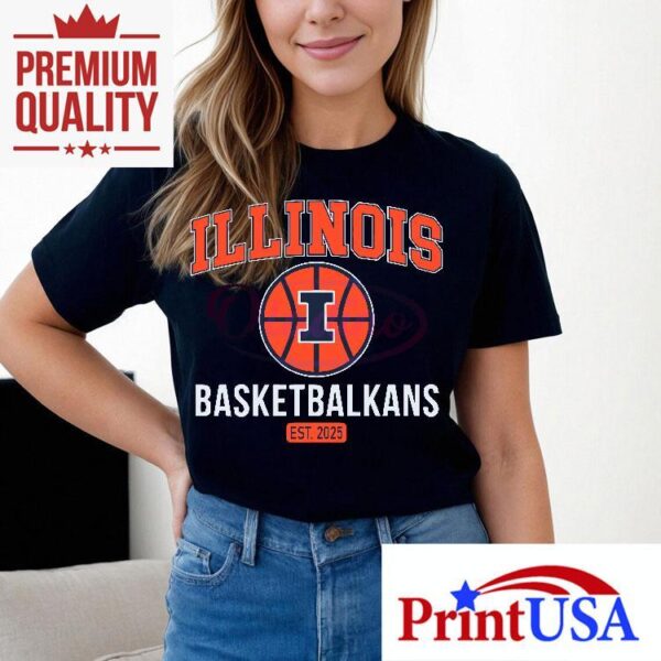 Show Your Pride With This Illinois Basketball Team Tshirt