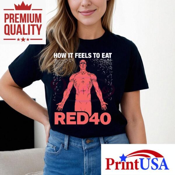 The surprising effects of consuming red dye in your tshirt